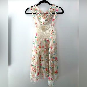 Victoria’s Secret Gold Label Vintage Teddy Set — Floral